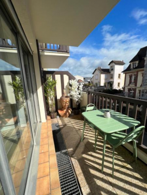 Appartement hyper centre de Cabourg avec balcon